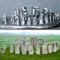 Image 4 of Stonehenge ring in sterling silver (limited edition)