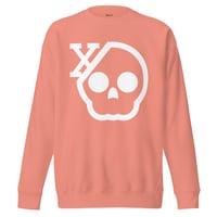 Image 1 of My Skull Is White Unisex Premium Sweatshirt
