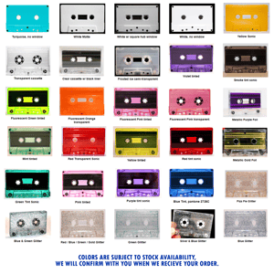 50 Custom Cassettes
