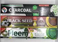 Image 1 of Charcoal or Blackseed Toothpaste 