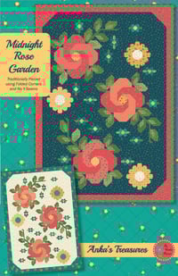 Image 1 of Midnight Rose Garden PDF Pattern