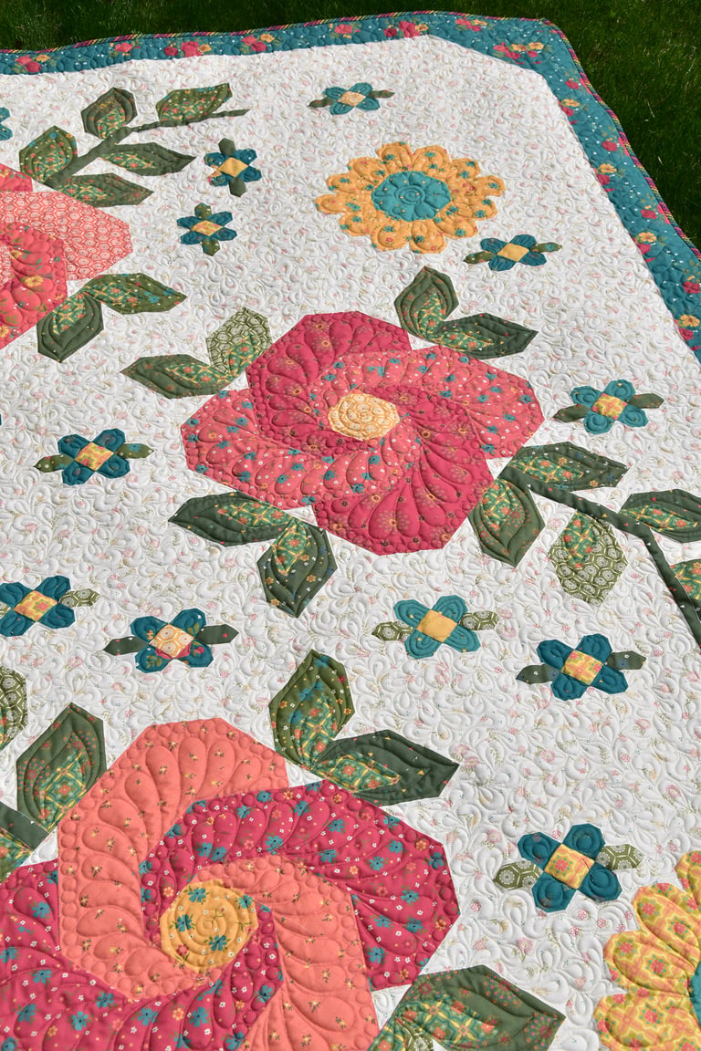 Midnight Rose Garden Pdf Pattern 