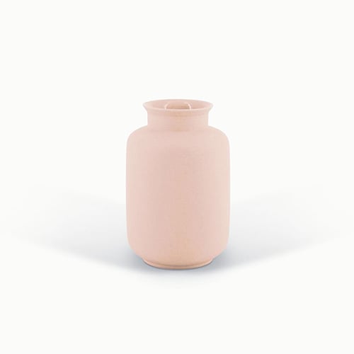 Image of  Dusty Pink Milk Jar Vase 