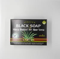 Image 1 of Shea Butter & Aloe Vera Black Soap