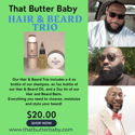 Hair and Beard Trio