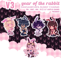 Image 4 of [CLEARANCE] Danganronpa Year of the Bunny Charms 