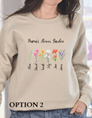 Image 1 of Customizable crew sweatshirt, mom/grandma/sister/aunt gift, custom gift