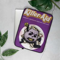 Image 2 of Killer-Aid Painfully Pleasurable Plum Laptop Case: Elegance Meets Horror in a Protective Shield