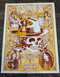 Image 1 of The Sadies - March 3, 2023 - The Chapel, SF- Artwork by Caitlin Mattisson & Alan Forbes.