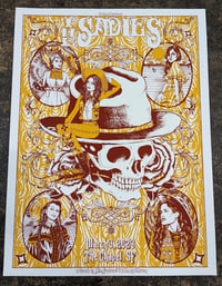 Image 3 of The Sadies - March 3, 2023 - The Chapel, SF- Artwork by Caitlin Mattisson & Alan Forbes.