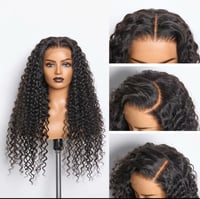 Image 3 of Konfident Wave180% Density HD 13x4 Full Frontal Lace Wig Deep Wave