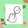 Pusheen Score Stamp