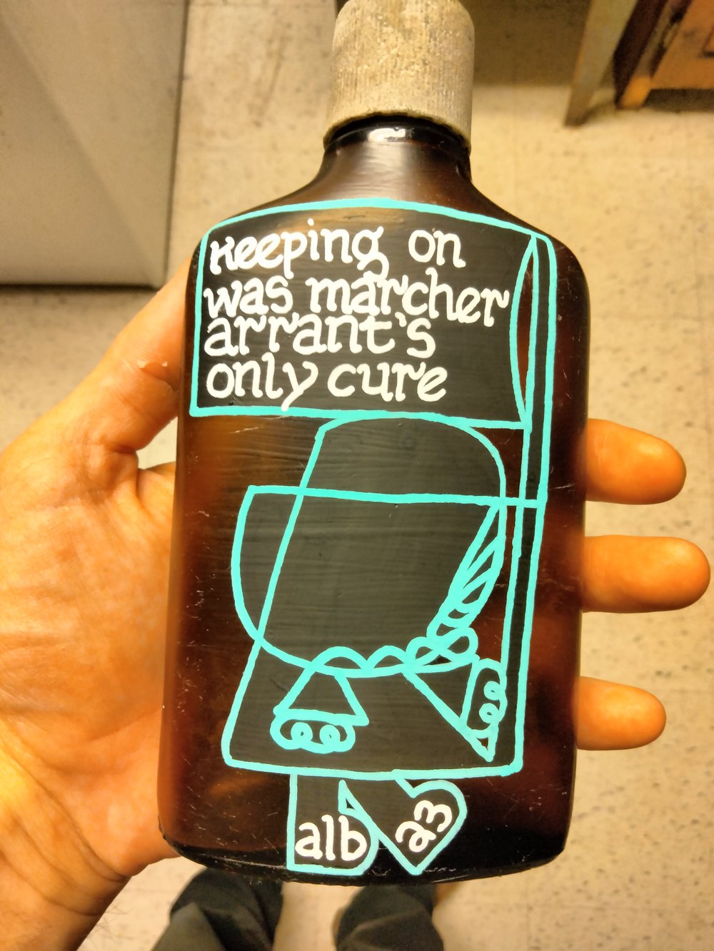Image of Keep on cure bottle