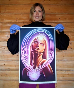 Image of Neon Goddess - Limited Edition Fine Art Print