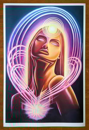 Image of Neon Goddess - Limited Edition Fine Art Print