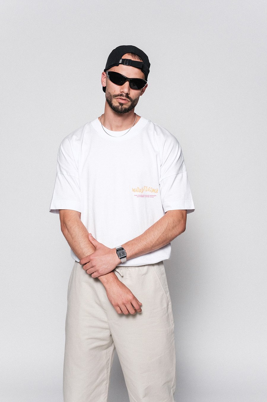 Image of A/H White Tee