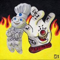 Trouble in tha Kitchen original painting 