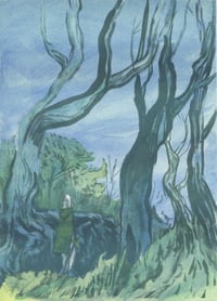 Image 1 of knight in the woods