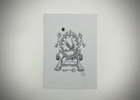 Image 2 of Original Art | King of Wands: The Light in the Mist