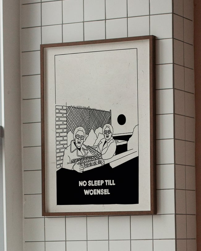 NO SLEEP TILL WOENSEL (A3)