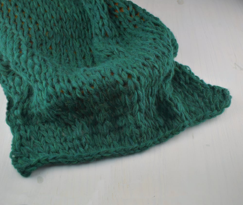 Image of Emerald Plush Knit Layer
