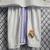 Image 3 of Real Madrid 22/23 Home Kids Kit