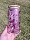 Pink Yandere Color Shift 16oz Can Cup
