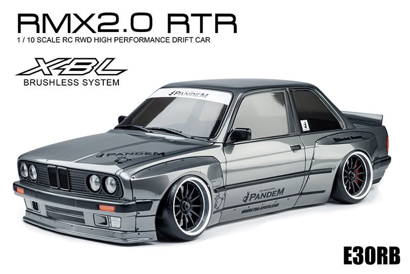 Image of MST RMX 2.0 RTR Brushless with BMW e30 Pandem PAINTED body -Grey-