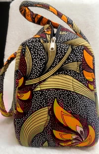 Image 2 of African Print Overnight and laptop bag 