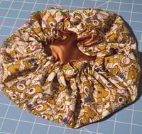 Image 1 of Grimlins Handmade Charmeuse Cotton/Satin Bonnet.