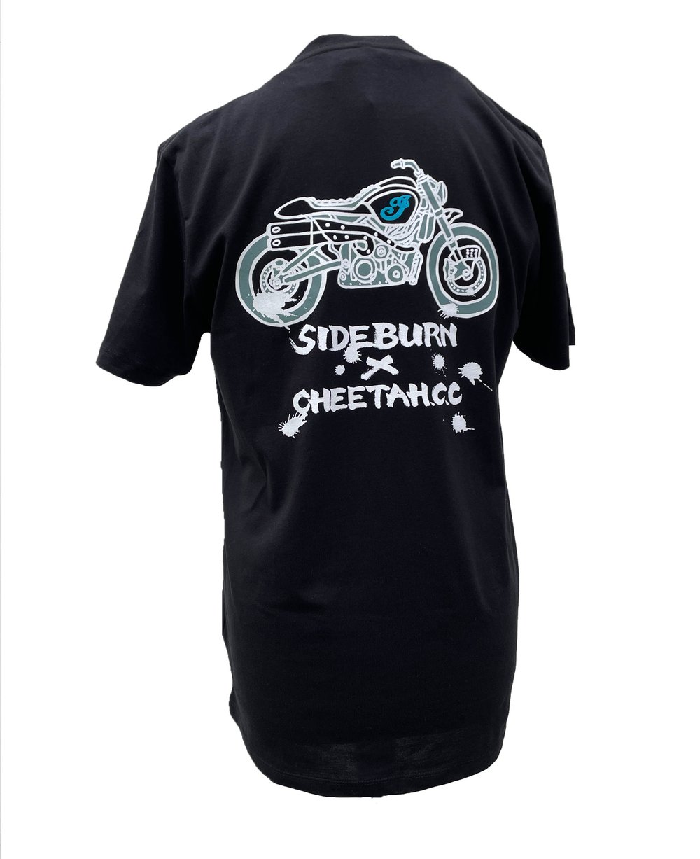 Image of Indian Motorcycle Tokyo Connection T-shirt - BLACK