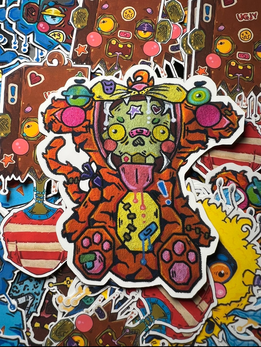 prince of the jungle sticker