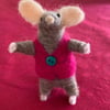 Make your own needle felted mouse