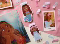 Image 2 of ARIEL THE MOVIE BOOKMARKS + PRINT +POLAROID