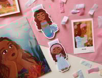 Image 3 of ARIEL THE MOVIE BOOKMARKS + PRINT +POLAROID