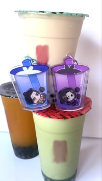 Image 4 of MDZS Modern AU Boba Shaker Charm