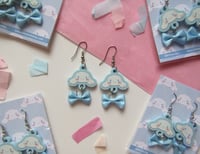 Image 1 of CINNAMON ROLL EARRINGS