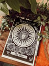 The Sun Tarot card style dot work print - astrology, zodiacs and tarot’s