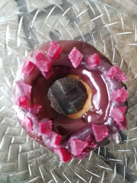 Image of Ube glazed donut