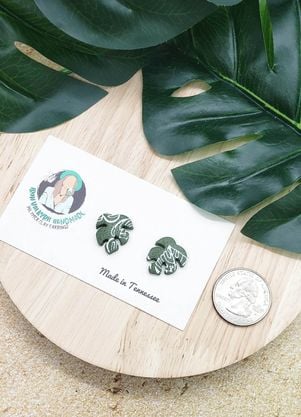 Image of The Monstera Stud