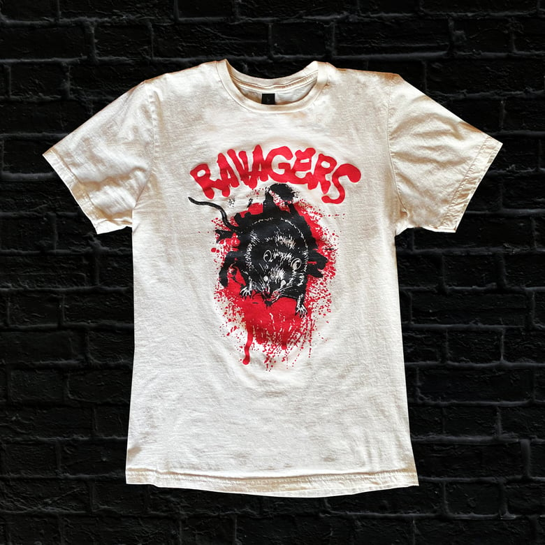 Image of RAVAGERS - RAT OUTTA HELL TEE