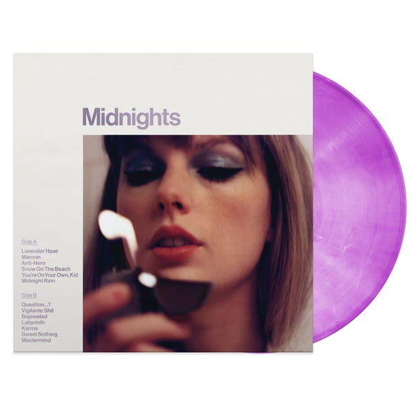 Image of Taylor Swift - Midnights "Love Potion Purple" vinyl