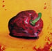 Image of SEAN WORRALL - The Red Pepper From Mare Street - Acrylic on canvas 20x20cm