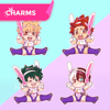 Bunny Boy Charms