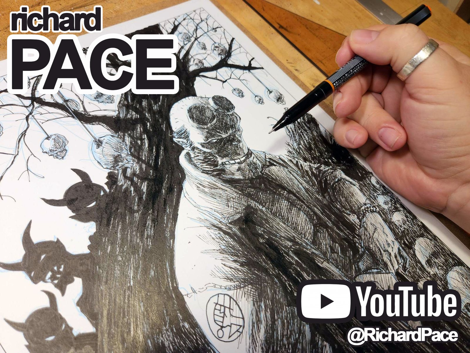 Image of Richard Pace Live Stream Commissions (Mail Order)
