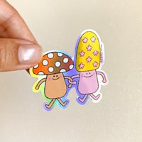 Image 1 of Mushroom Friends Sticker