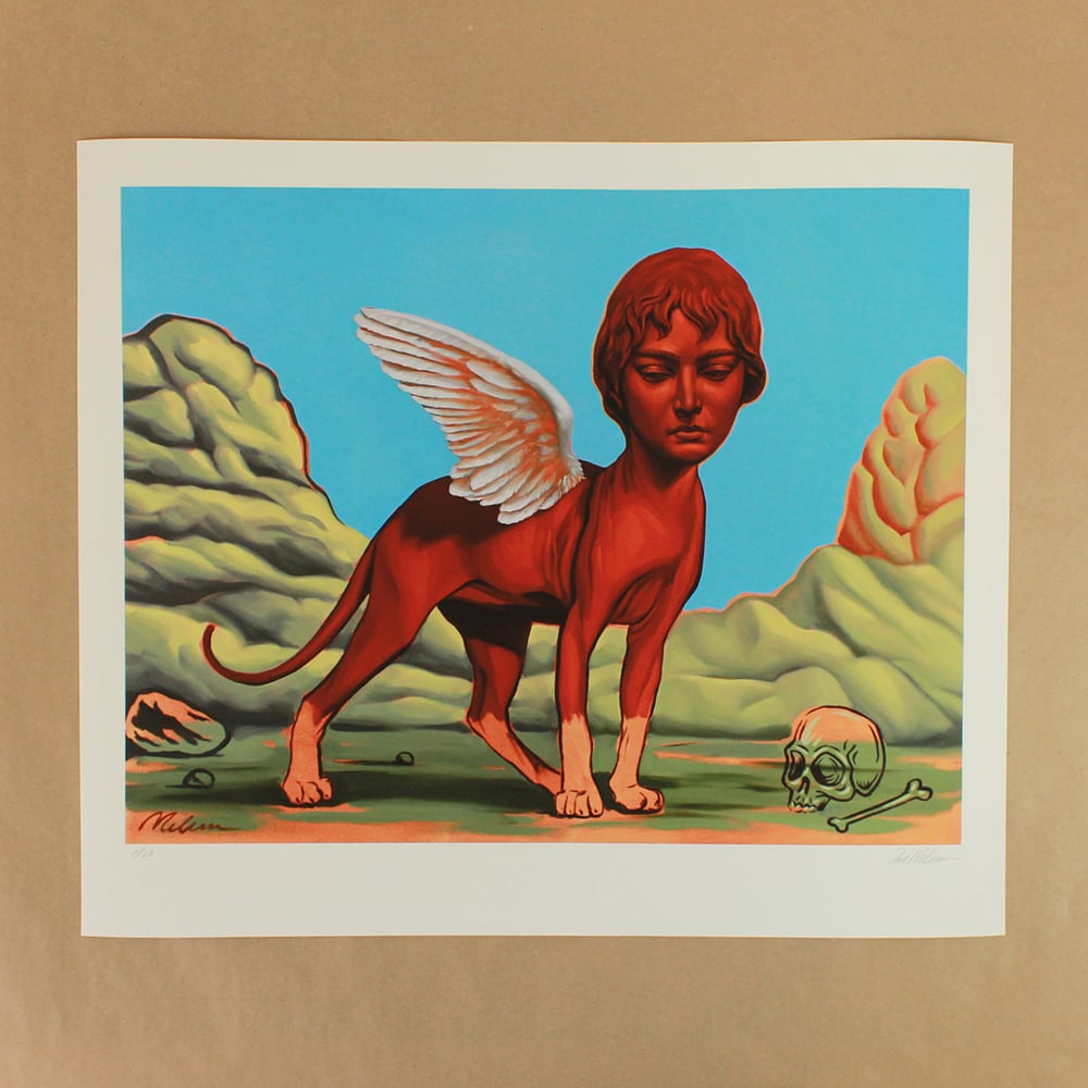 THE SHAME OF THE MAN-EATING SPHINX [FINE ART PRINT + 2AP]