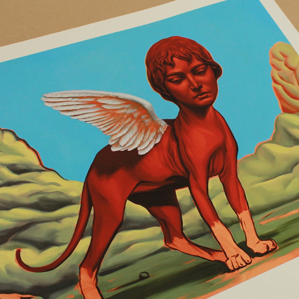 THE SHAME OF THE MAN-EATING SPHINX [FINE ART PRINT + 2AP]