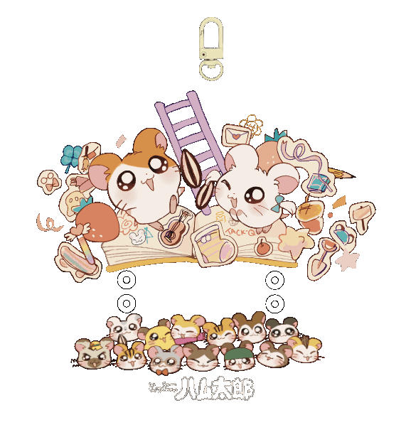 hamham fam linked charm