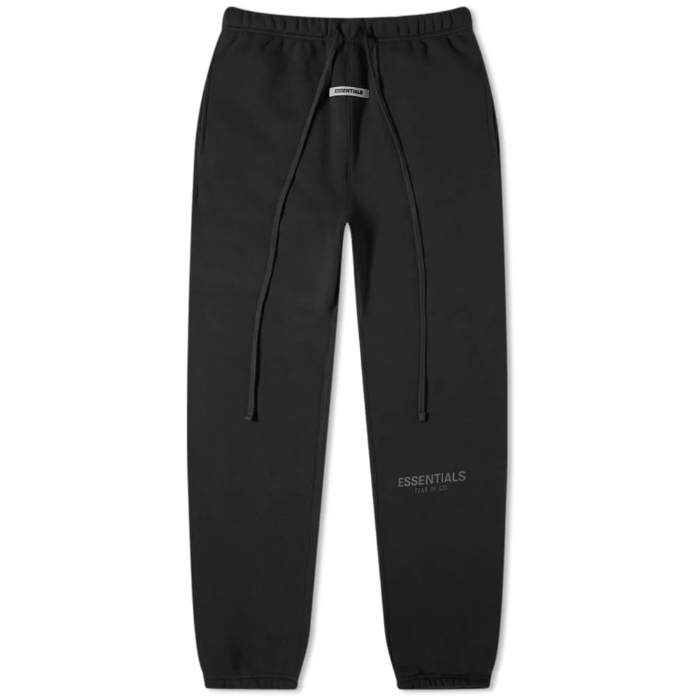 Fear Of God Essentials Core Collection Sweatpants Black Stretch Limo (SS21)